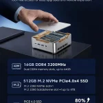 Acemagic H2 Mini PC Intel Core I514500Hx 16Gb Ddr4 512Gb 3 | PricZone Acemagic H2 Mini PC Intel Core I5 14500Hx 16Gb Ddr4 512Gb 3 | PricZone