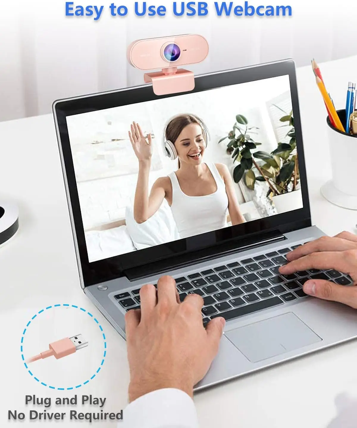 1080P Hd Webcam for PC Laptop Desktop Mac with Microphone 12