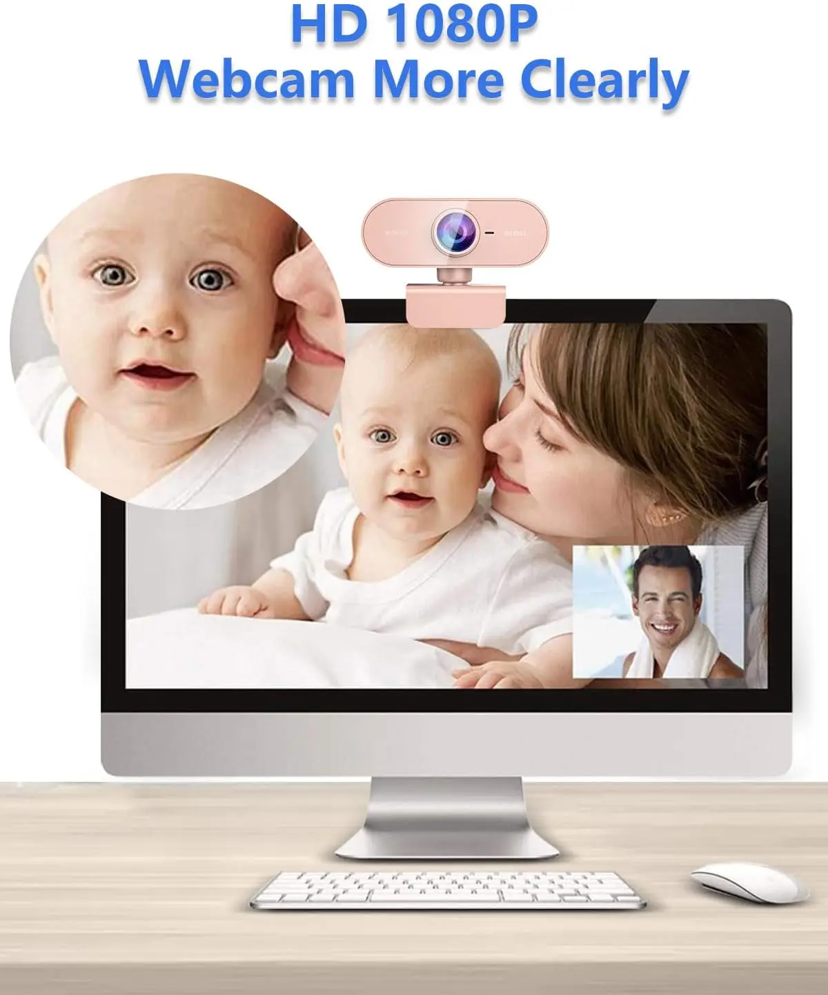 1080P Hd Webcam for PC Laptop Desktop Mac with Microphone 8