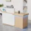 LED Illuminated 63 Reception Desk with Lockable Drawer