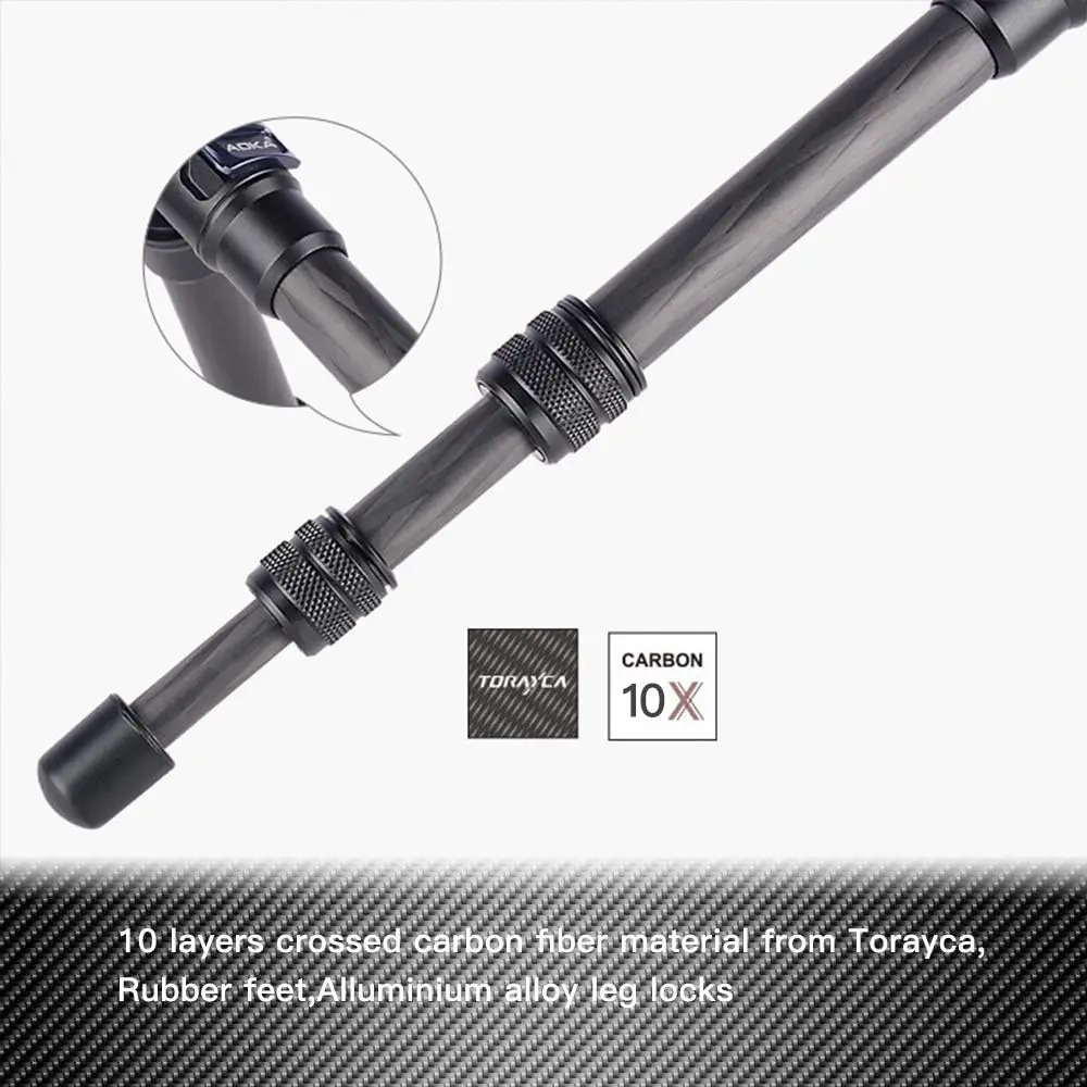 Inch Mini Carbon Fiber Tripod for Travel 8