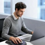 Ergonomic Mouse Pad with Wrist Rest and Memory Foam Support 2 | PricZone Ergonomic Mouse Pad with Wrist Rest and Memory Foam Support 2 | PricZone