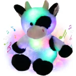 Glowing Dairy Cattle Farm Cow Plush Toy for Kids 1 | PricZone