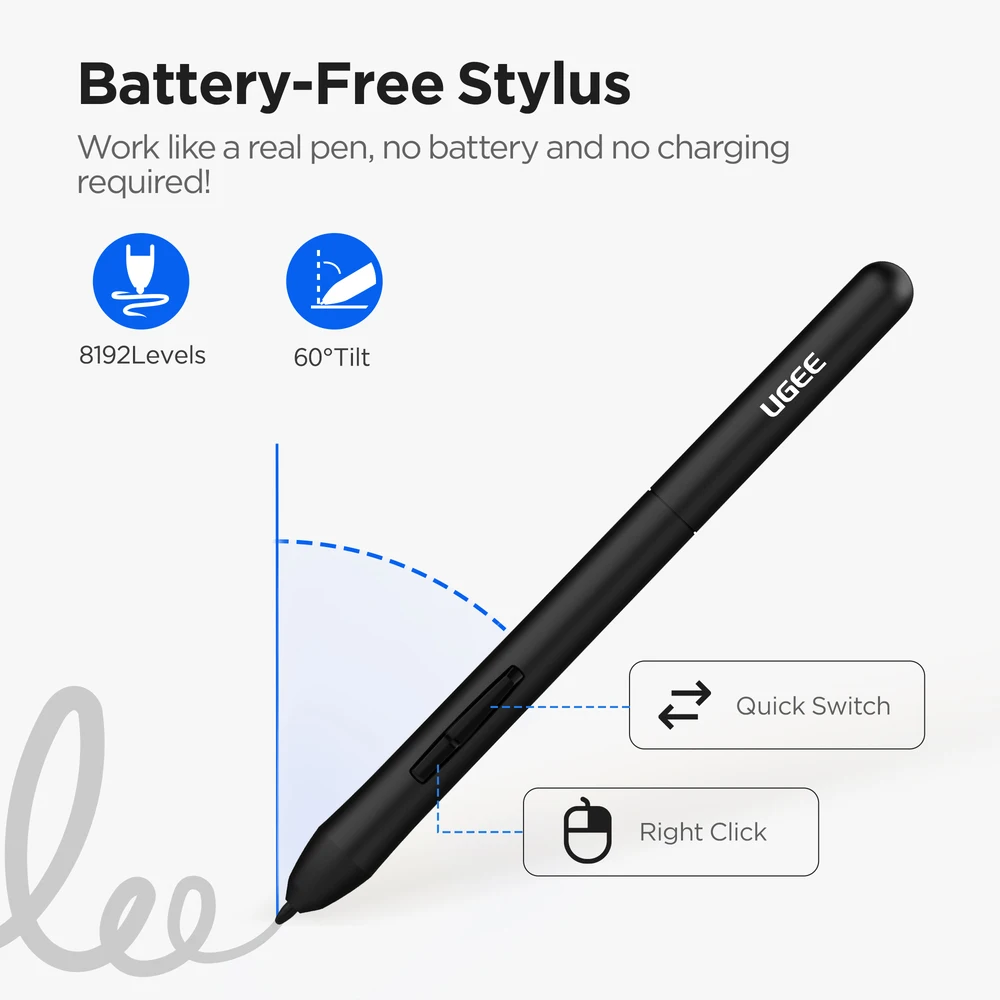 Ugee S640 Graphic Tablet with Stylus 63X4 Inches 3 | PricZone Ugee S640 Graphic Tablet with Stylus 63X4 Inches 3 | PricZone