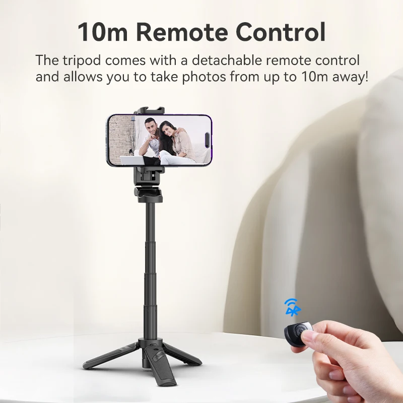 Ulanzi Jj02 Tripod with Remote 3In1 Selfie Stick and Cold 4 | PricZone Ulanzi Jj02 Tripod with Remote 3 In 1 Selfie Stick and Cold 4 | PricZone