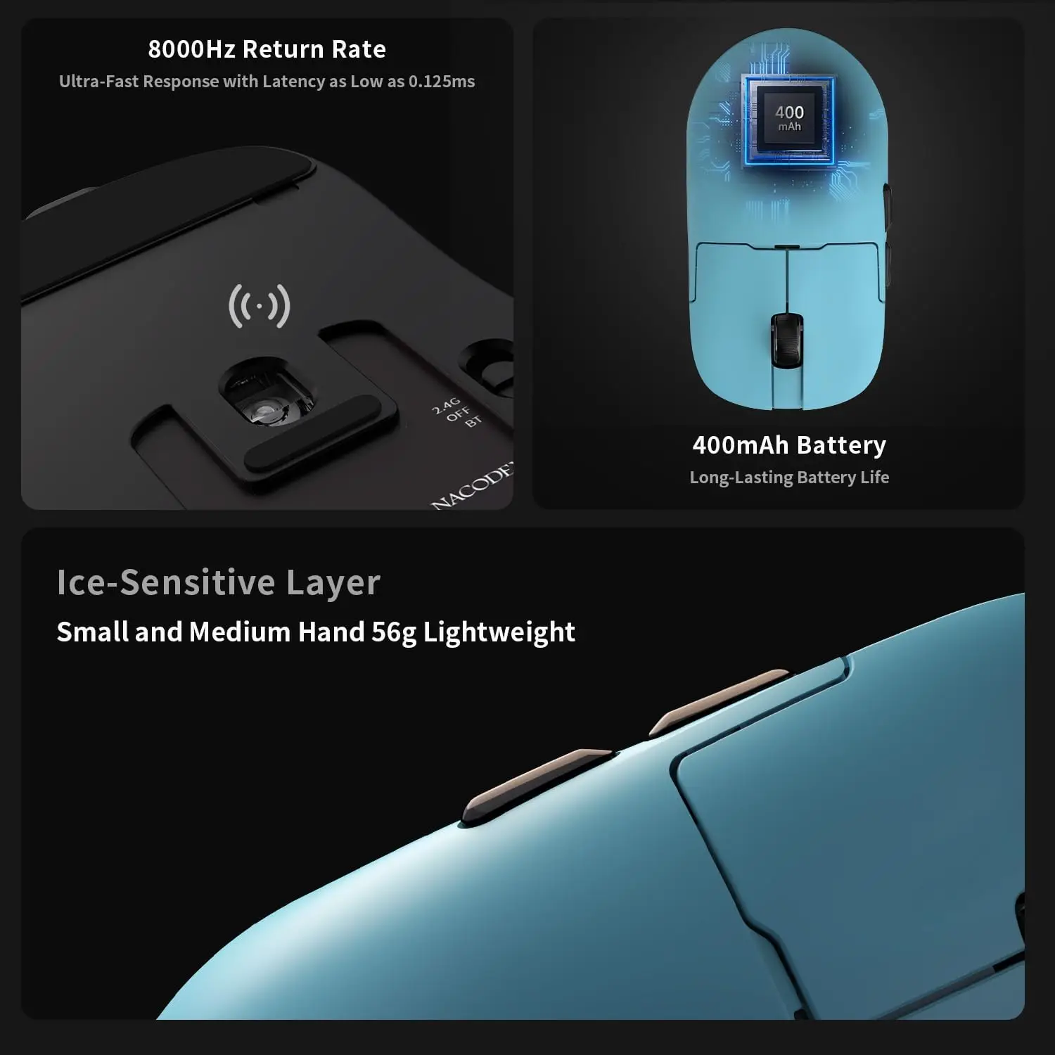 Ajazz Aj159 Series Esports Gaming Wireless Mouse 5 | PricZone Ajazz Aj159 Series Esports Gaming Wireless Mouse 5 | PricZone