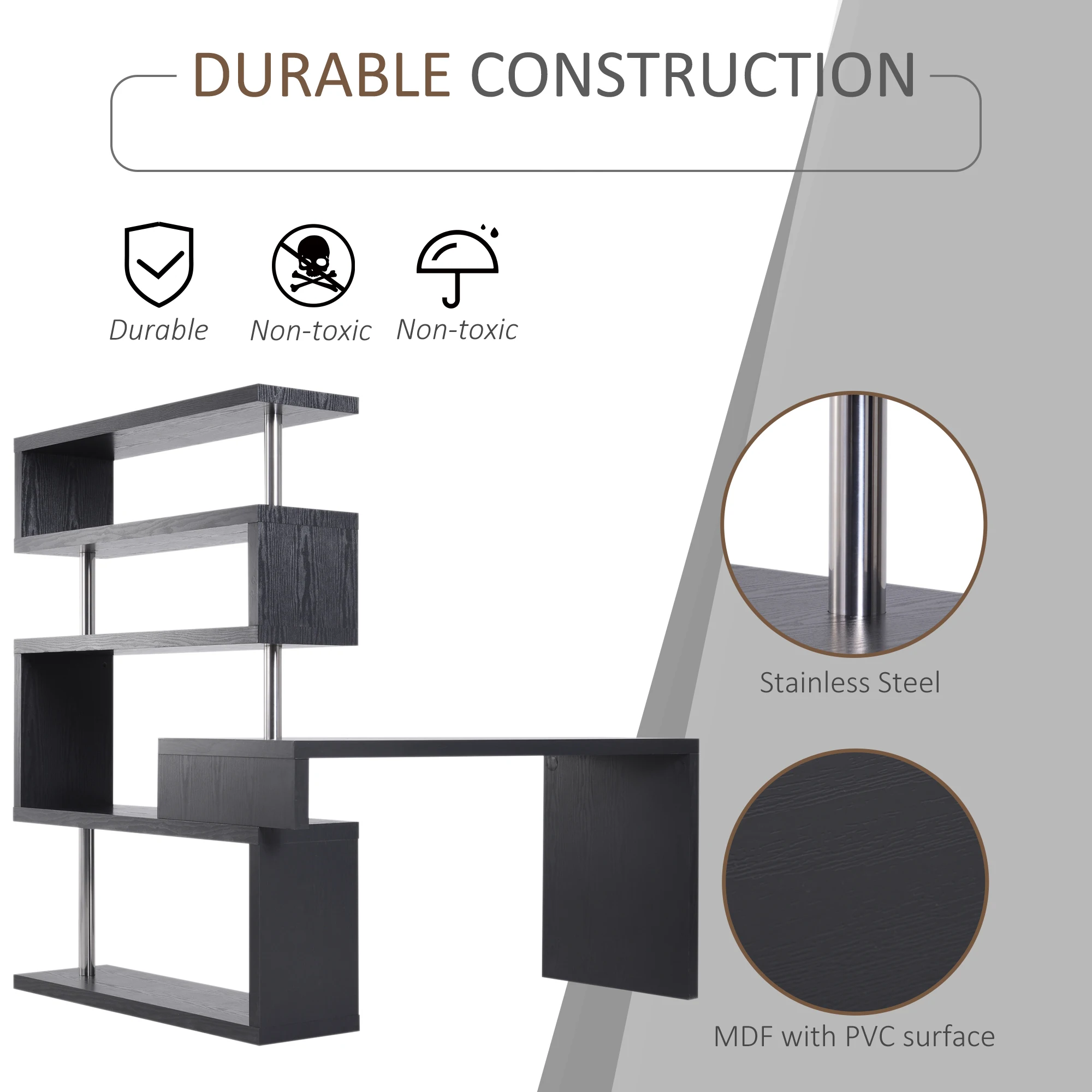 LShaped Computer Desk with Rotating Writing 5 | PricZone L Shaped Computer Desk with Rotating Writing 5 | PricZone
