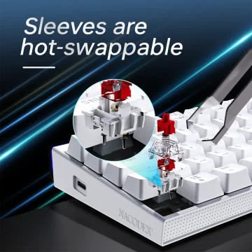 Ajazz Nk68 68-Key Hot-Swappable Mechanical Gaming Keyboard 2