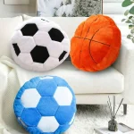 Soccer Ball Pillow Soft Fluffy Plush Football Cushion 4 | PricZone Soccer Ball Pillow Soft Fluffy Plush Football Cushion 4 | PricZone