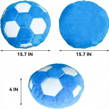 Soft Soccer Ball Pillow for Kids Room Decor 2