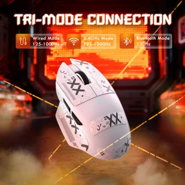 Attack Shark V6 65G Wireless Gaming Mouse RGB Magnetic 1 | PricZone