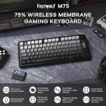 Attack Shark M75 Wireless Membrane Gaming Keyboard 1 | PricZone Attack Shark M75 Wireless Membrane Gaming Keyboard 1 | PricZone