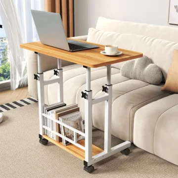 Adjustable Height Standing Desk with Wheels for Home Office 1