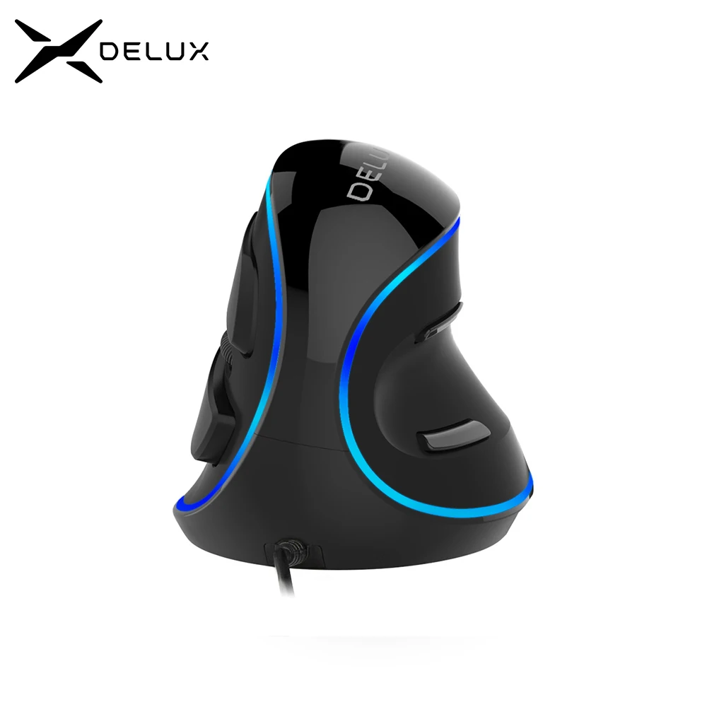 Delux M618 Plus Ergonomic Vertical Gaming Mouse 6 Buttons 1 | PricZone Delux M618 Plus Ergonomic Vertical Gaming Mouse 6 Buttons 1 | PricZone