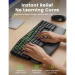 Wireless Keyboard and Mouse Combo Ma41 30Db Quiet Ergonomic 3 | PricZone Wireless Keyboard and Mouse Combo Ma41 30Db Quiet Ergonomic 3 | PricZone
