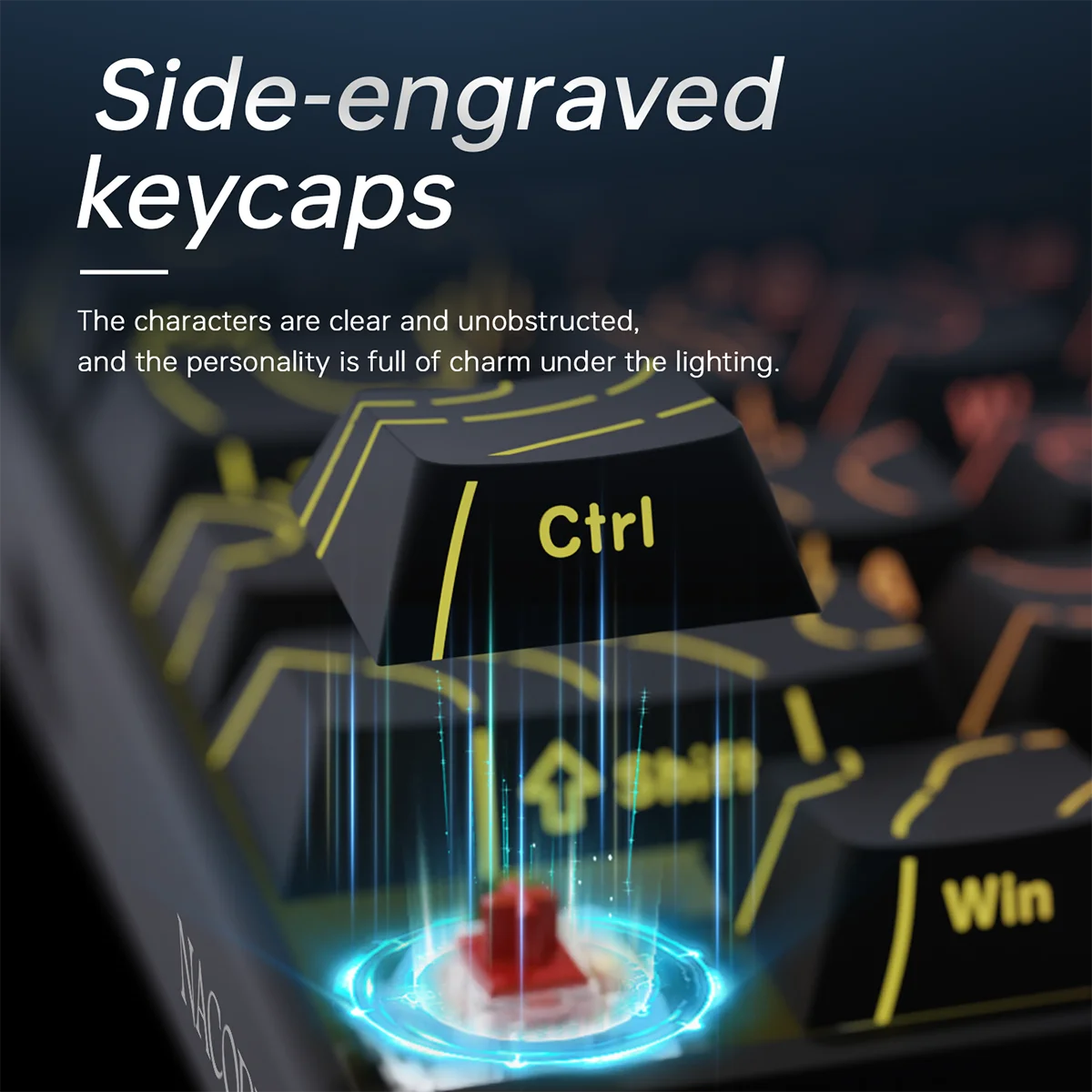 Ajazz Nk68 68Key HotSwappable Gaming Keyboard 3 | PricZone Ajazz Nk68 68 Key Hot Swappable Gaming Keyboard 3 | PricZone