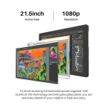 Huion Kamvas 22 Plus Graphic Pen Display Digital Art Tablet 1 | PricZone Huion Kamvas 22 Plus Graphic Pen Display Digital Art Tablet 1 | PricZone