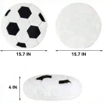 Soccer Ball Pillow Soft Fluffy Plush Football Cushion 2 | PricZone Soccer Ball Pillow Soft Fluffy Plush Football Cushion 2 | PricZone