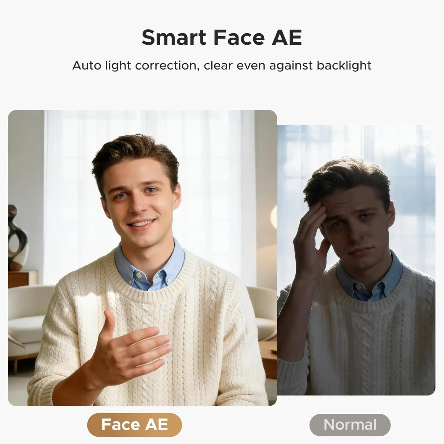 4K Webcam with Auto Focus and Noise-Canceling Mics 10