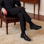 Dress Tuxedo Shoe Slip On Classic Patent Leather 5 | PricZone