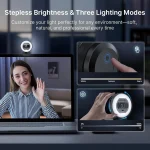 4K Webcam with Ring Light Pdaf Autofocus 1080P 60Fps Dual 3 | PricZone 4K Webcam with Ring Light Pdaf Autofocus 1080P 60Fps Dual 3 | PricZone