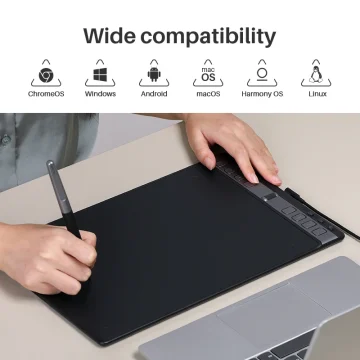Huion Inspiroy 2 L Graphics Tablet Drawing with Pw110 2 | PricZone Huion Inspiroy 2 L Graphics Tablet Drawing with Pw110 2 | PricZone