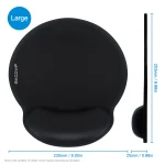 Exco Ergonomic Mouse Pad with Wrist Support and Memory Foam 5 | PricZone