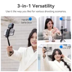 Ulanzi Jj02 Tripod with Remote 3In1 Selfie Stick and Cold 3 | PricZone Ulanzi Jj02 Tripod with Remote 3 In 1 Selfie Stick and Cold 3 | PricZone