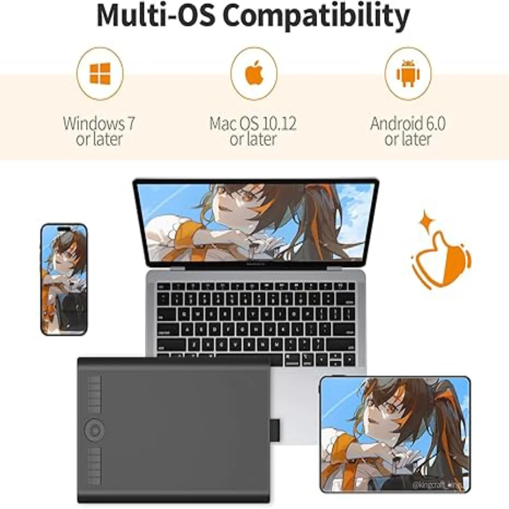 Gaomon M10K Graphic Tablet for Drawing and Art 3 | PricZone Gaomon M10K Graphic Tablet for Drawing and Art 3 | PricZone