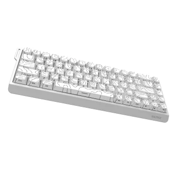 Ajazz Nk68 V2 Wired Mechanical Gaming Keyboard Red Switch 1