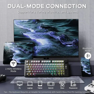 Attack Shark M75 Wireless Membrane Gaming Keyboard 2