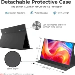 FHD 1080P IPS Monitor with Built In Speakers 6 | PricZone
