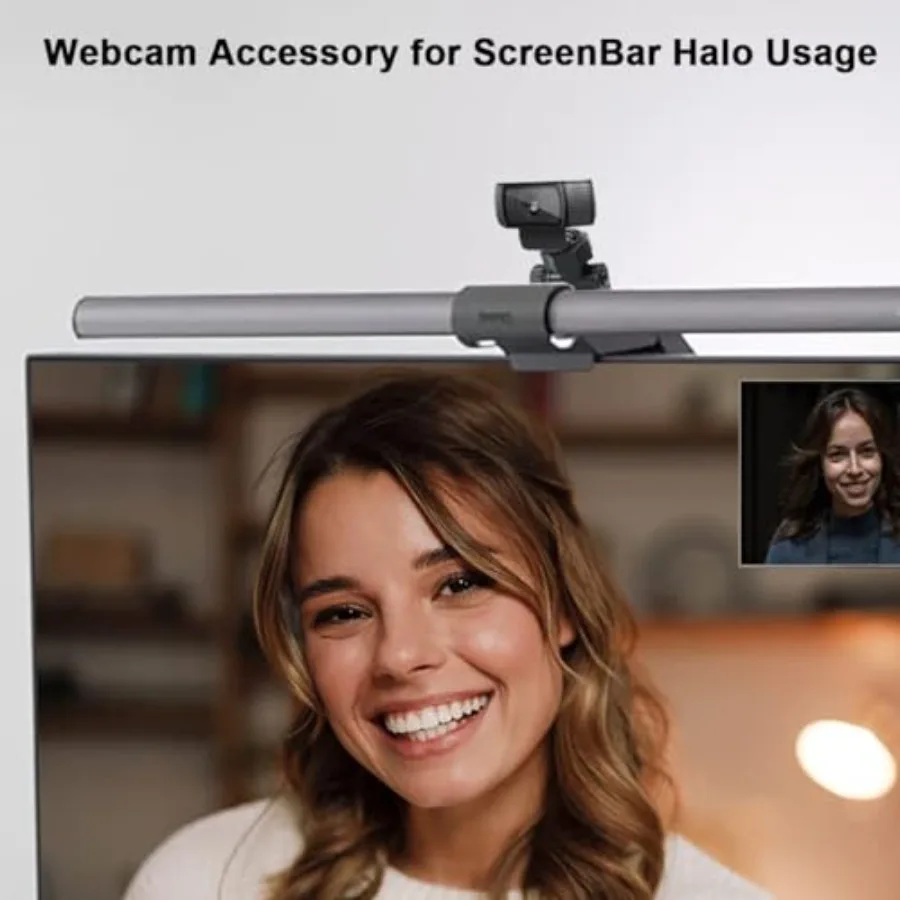 Benq Qunt Monitor Webcam Stand Screenbar Halo Light Bar 8