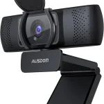 1080P Webcam with Microphone 90° Fov USB Computer Camera 1 | PricZone In car dash cam with a rotating lens flip up protective cover and adjustable mount AUSDOM | PricZone