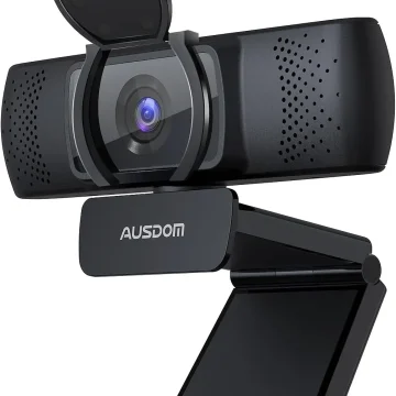 In car dash cam with a rotating lens flip up protective cover and adjustable mount AUSDOM | PricZone