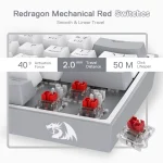 Redragon K617 Fizz 60 Wired RGB Gaming Keyboard 61 Keys 3 | PricZone Redragon K617 Fizz 60 Wired RGB Gaming Keyboard 61 Keys 3 | PricZone