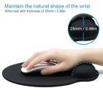 Exco Ergonomic Mouse Pad with Wrist Support and Memory Foam 4 | PricZone
