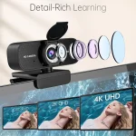 1080P HD Webcam with NoiseCanceling Mic and Auto Light 2 | PricZone 1080P HD Webcam with Noise Canceling Mic and Auto Light 2 | PricZone