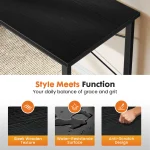Standing Office Computer Desk Sturdy Metal Frame 6 | PricZone Standing Office Computer Desk Sturdy Metal Frame 6 | PricZone