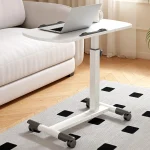 Adjustable Height Overbed Table with Rolling Laptop Desk 1 | PricZone