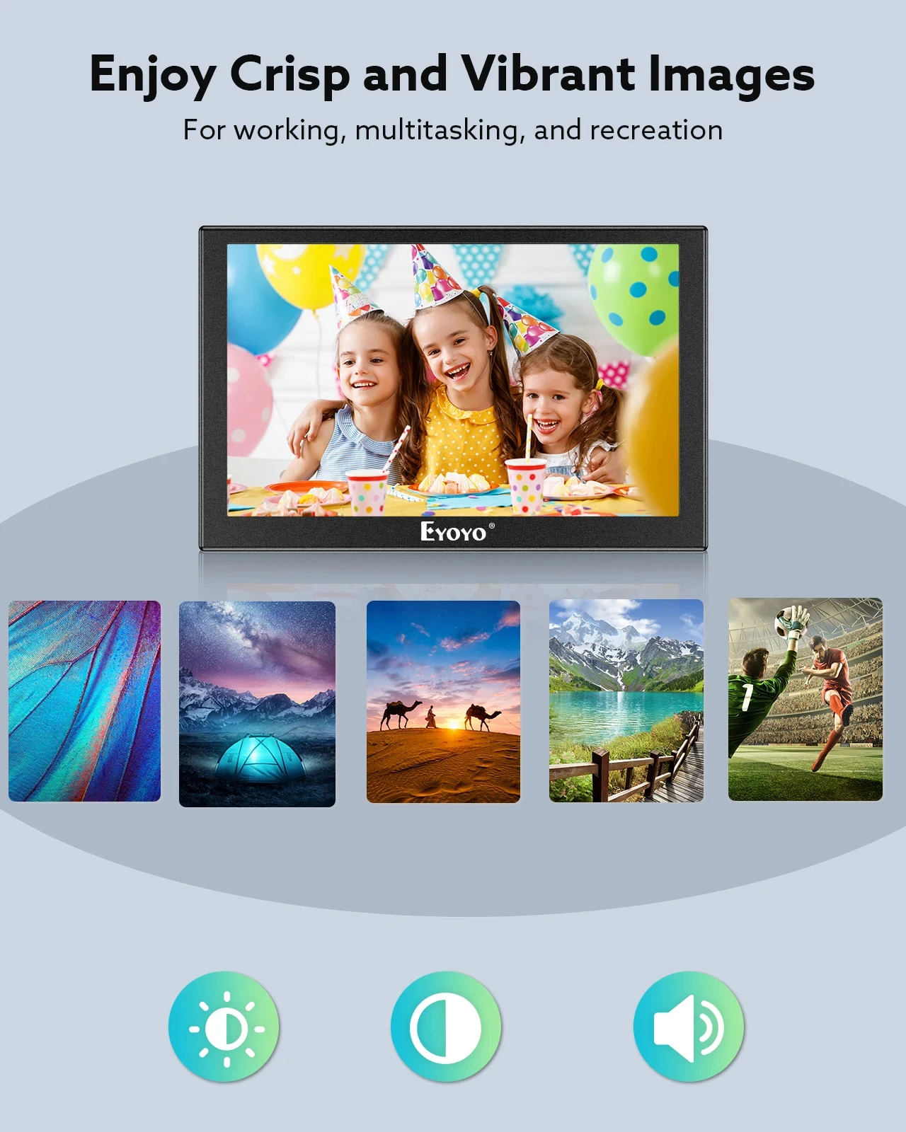 Eyoyo Portable External Monitor 578 Inches LCD Screen 3 | PricZone Eyoyo Portable External Monitor 578 Inches LCD Screen 3 | PricZone