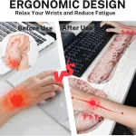 In1 Leopard Rose Gold Desk Mat with Wrist Support 4 | PricZone In 1 Leopard Rose Gold Desk Mat with Wrist Support 4 | PricZone