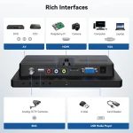 Inch IPS LCD Monitor with Remote Control and HDMI Input 5 | PricZone