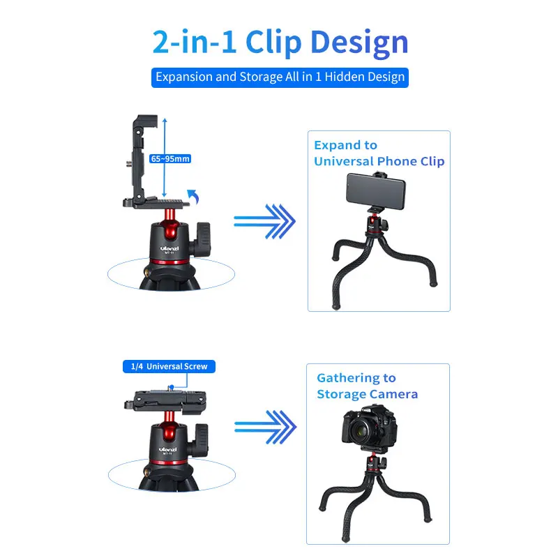 Smart Phone DSLR Versatile Tripod with 360 Degree Ballhead 5 | PricZone Smart Phone DSLR Versatile Tripod with 360 Degree Ballhead 5 | PricZone