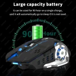 Wireless Bluetooth Gaming Mouse Ergonomic Mechanical 4 | PricZone