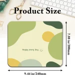 Non Slip Washable Cloth Mouse Pad for Laptop and Home Office 2 | PricZone