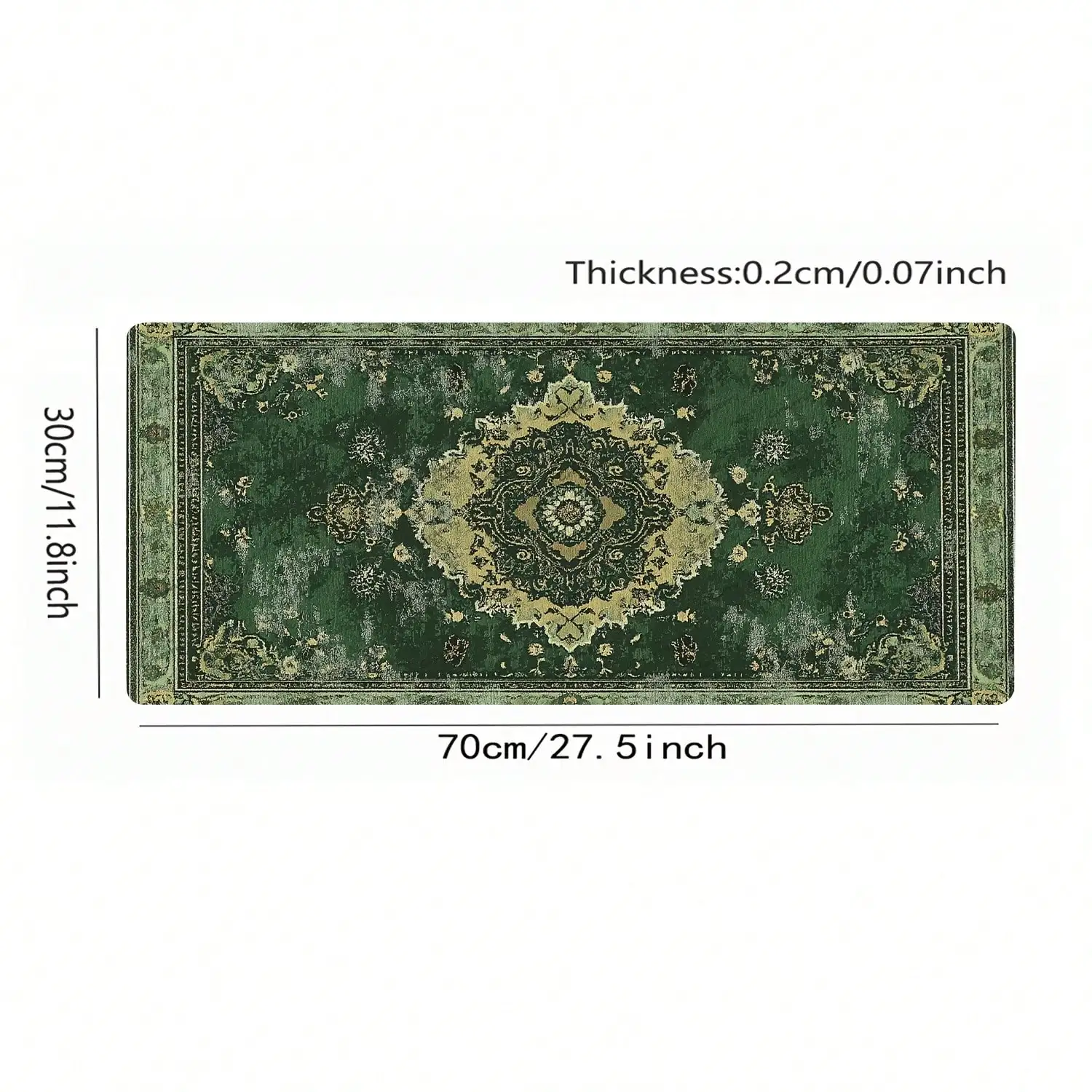 Vintage Green Persian Carpet Gaming Mouse Pad and Keyboard 5 | PricZone Vintage Green Persian Carpet Gaming Mouse Pad and Keyboard 5 | PricZone