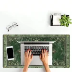 Vintage Green Persian Carpet Gaming Mouse Pad and Keyboard 6 | PricZone Vintage Green Persian Carpet Gaming Mouse Pad and Keyboard 6 | PricZone