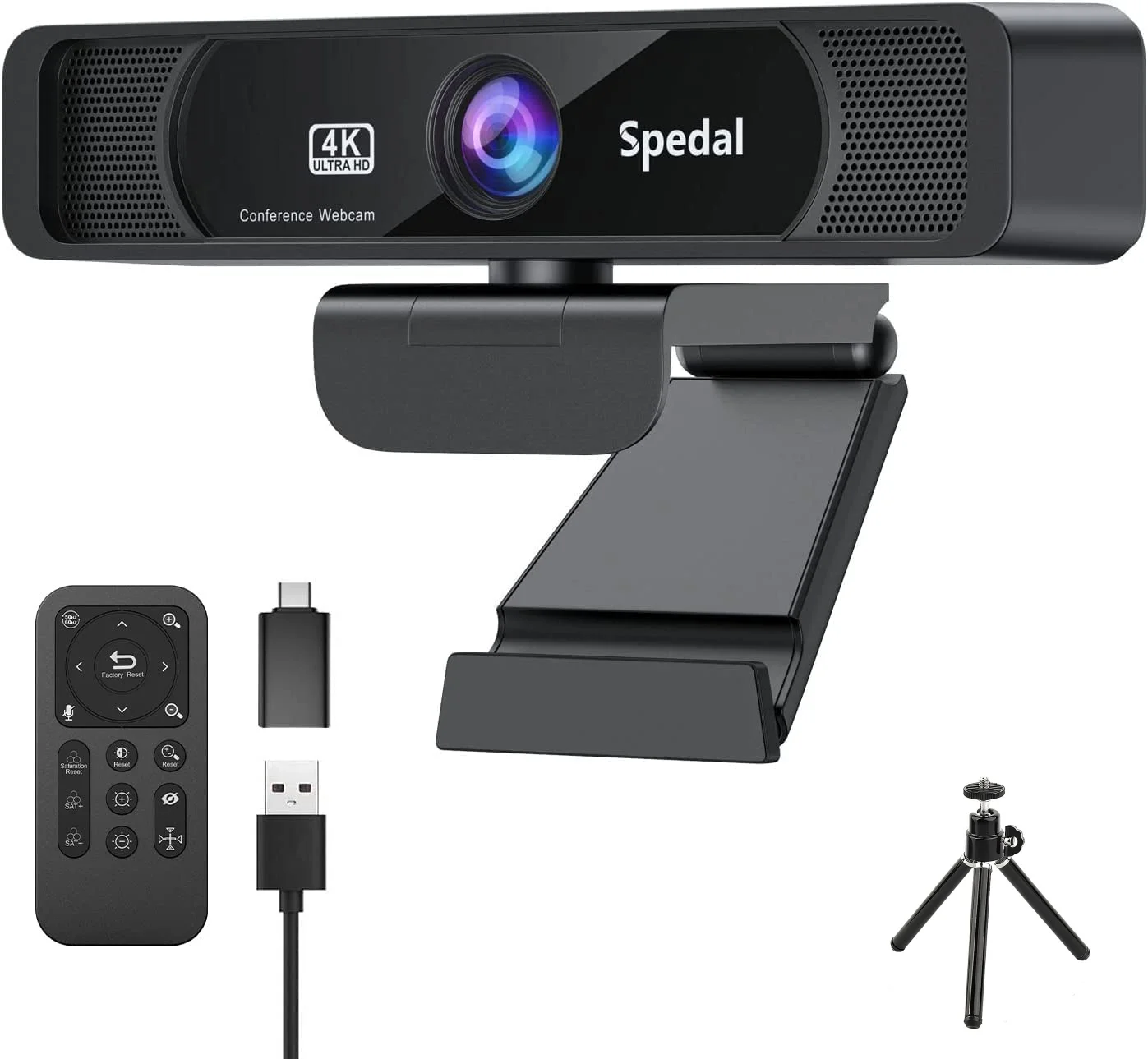 4K HD Wide Angle Webcam with Microphone Remote 1 | PricZone 4K HD Wide Angle Webcam with Microphone Remote 1 | PricZone
