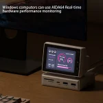 5Inch USB C Hub with IPS Mini Screen for Laptop and PC 6 | PricZone 5Inch USB C Hub with IPS Mini Screen for Laptop and PC 6 | PricZone